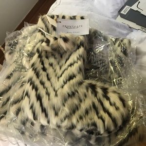 Christmas stocking animal print Frontgate